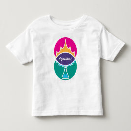 Wissenschaftliche Prinzessin (Bold) Shirt Kleinkin