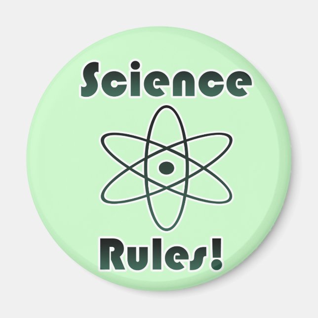 Wissenschaftliche Regeln Magnet (Vorne)