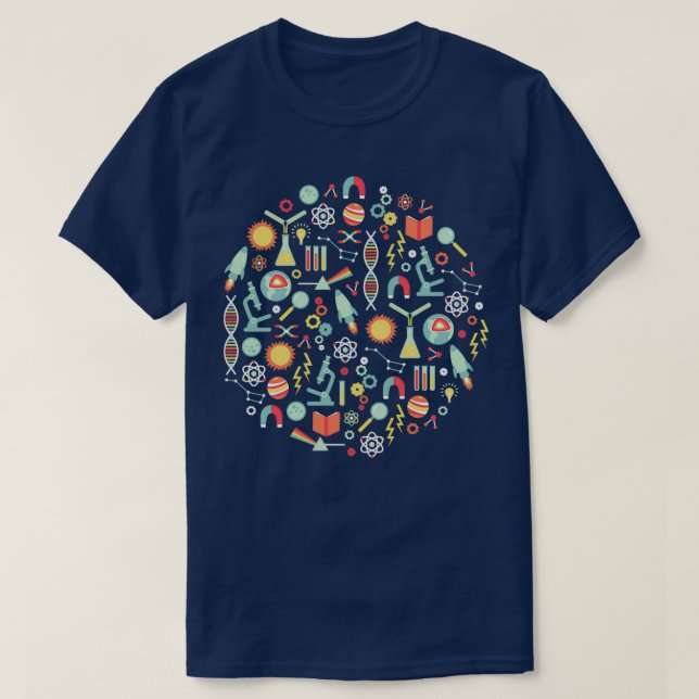 Wissenschaftliche Studien T-Shirt (Design vorne)