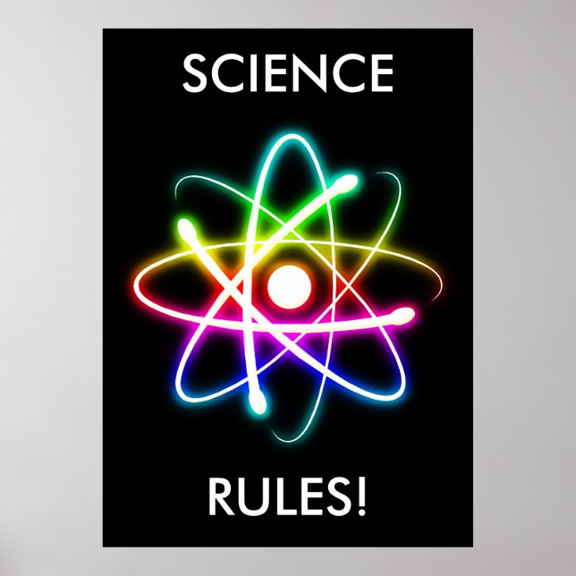 WISSENSCHAFTLICHE VORSCHRIFTEN | Einzigartiges Ato Poster (Vorne)