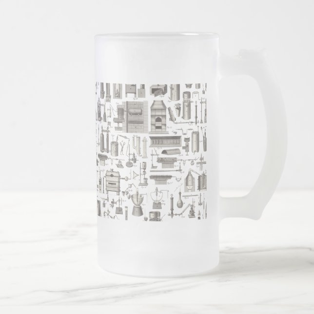 Wissenschaftliche Werkzeuge Mattglas Bierglas (Rechts)