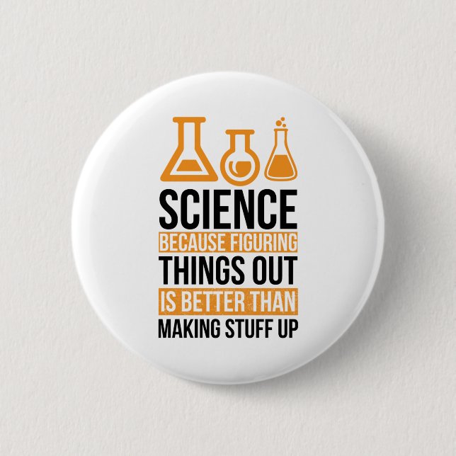 Wissenschaftlicher Labrador Button (Vorderseite)