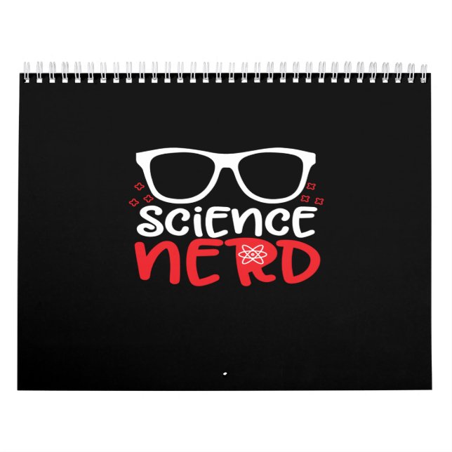 wissenschaftlicher Nerd Kalender (Titelbild)