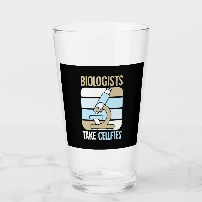 Wissenschaftliches Geschenk | Biologen nehmen Zell Glas (Vorderseite)