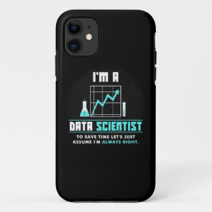 Wissenschaftliches Geschenk Ich bin Datenwissens Case-Mate iPhone Hülle