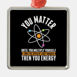 Wissenschaftliches Geschenk Physikalische Wissen Ornament Aus Metall