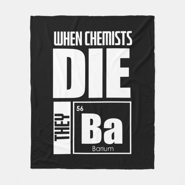Wissenschaftliches Geschenk | Schöne Chemie Fleecedecke (Vorderseite)