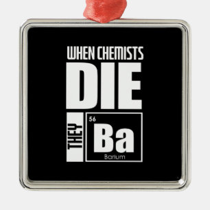 Wissenschaftliches Geschenk   Schöne Chemie Ornament Aus Metall