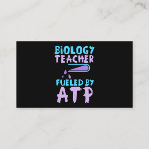 Wissenschaftliches Geschenk Von ATP geförderter Visitenkarte
