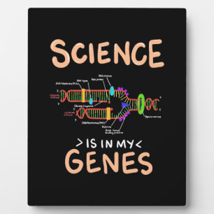 Wissenschaftliches Geschenk Wissenschaft ist in Fotoplatte