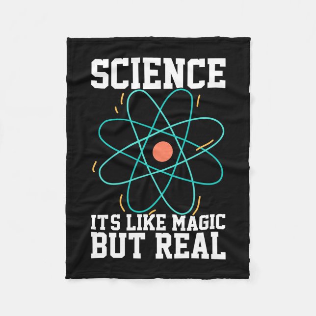 Wissenschaftliches Geschenk | Wissenschaft ist wie Fleecedecke (Vorderseite)