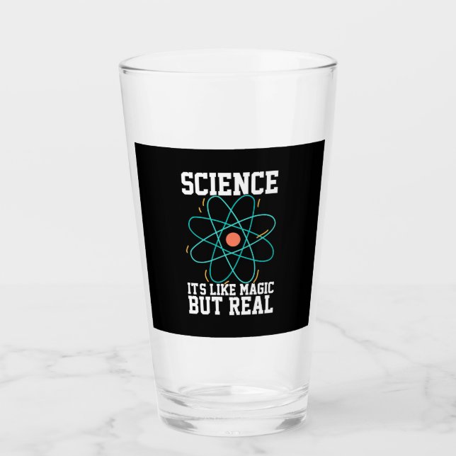 Wissenschaftliches Geschenk | Wissenschaft ist wie Glas (Vorderseite)