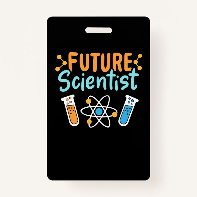Wissenschaftliches Geschenk | Zukunftsforscher Ausweis (Vorderseite)