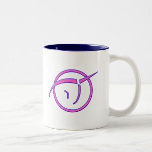 Wissenschafts-Bildungs-Tasse Zweifarbige Tasse