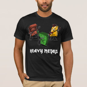 Wissenschafts-Chemie-Schwermetall-NerdGeek T-Shirt