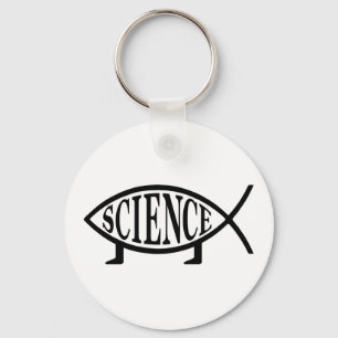 Wissenschafts-Fische Schlüsselanhänger