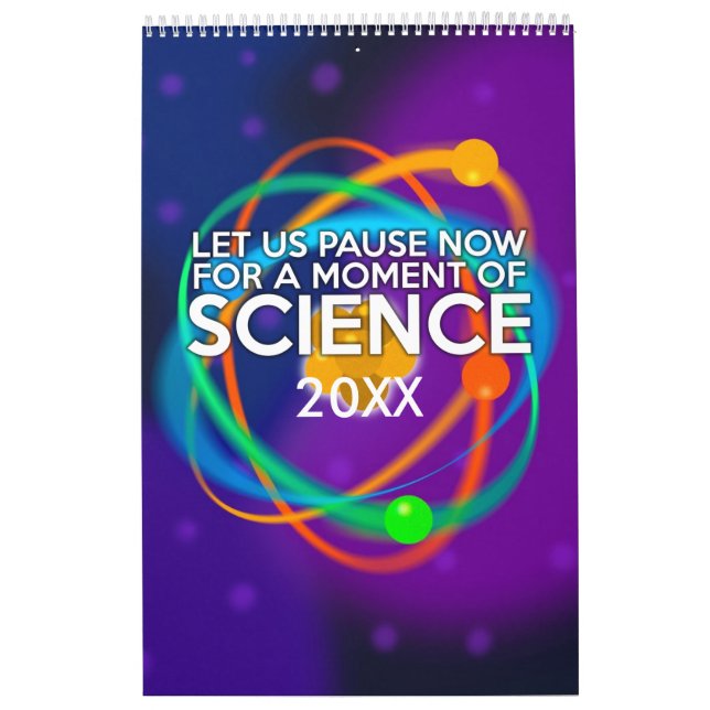 Wissenschafts-Nerd Kalender (Titelbild)