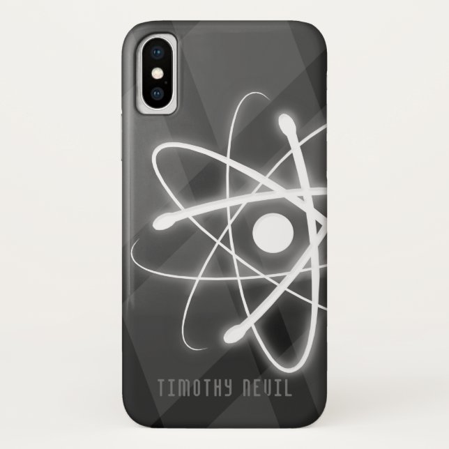 Wissenschafts-Regeln des Atom-Symbol-| Case-Mate iPhone Hülle (Rückseite)