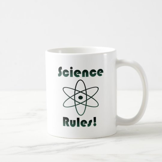 Wissenschafts-Regeln Kaffeetasse