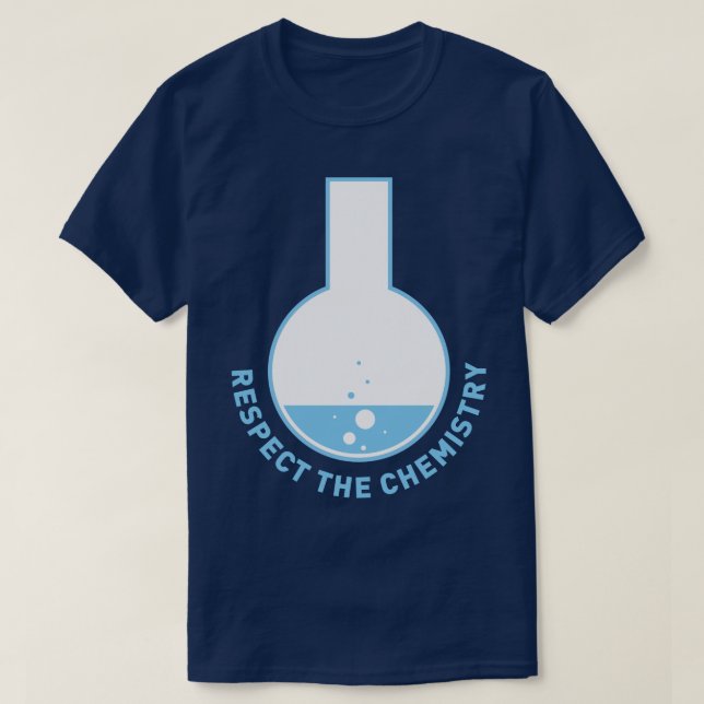Wissenschafts-Respekt das T-Shirt (Design vorne)