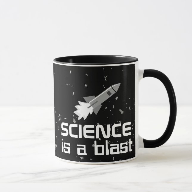 Wissenschafts-Tassen-Geschenk-Rocket-Wissenschaft Tasse (Rechts)
