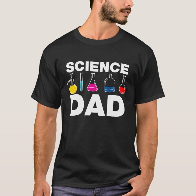 Wissenschafts-Vater T-Shirt (Vorderseite)