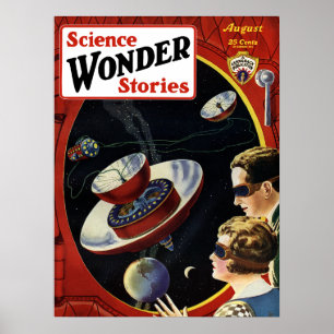 Wissenschafts-Wunder-Geschichten Poster