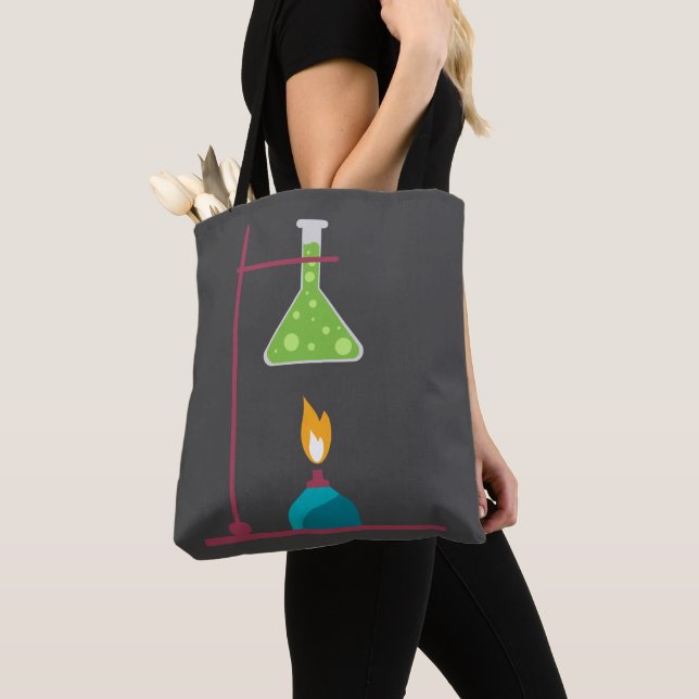 Wissenschaftschemie - niedliche Wissenschaftsausrü Tasche (Von Nahem)