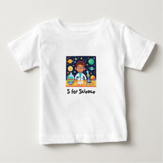 Wissenschaftskind (s für Wissenschaft) Baby T-shirt