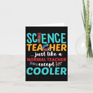 Wissenschaftslehrer, außer Cooler Ck to School Sci Karte
