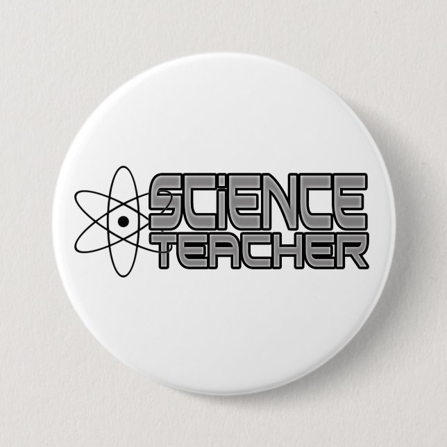 Wissenschaftslehrer-Button Button (Vorderseite)