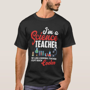 Wissenschaftslehrer Chemie Biologie Physik T-Shirt