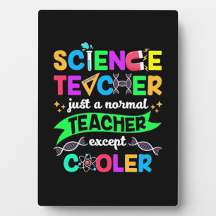 Wissenschaftslehrer Cool Fotoplatte