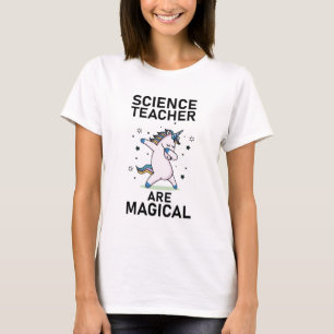 Wissenschaftslehrer sind magisch - Einhornliebhabe T-Shirt