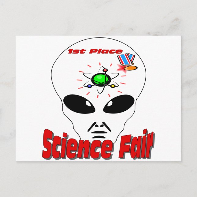 Wissenschaftsmesse Postkarte (Vorderseite)