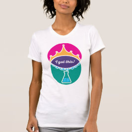 Wissenschaftsprinzessin (kühl) Shirt der Frauen