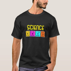 Wissenschaftstag Biologie Lehrer Mikroskop Beaker T-Shirt