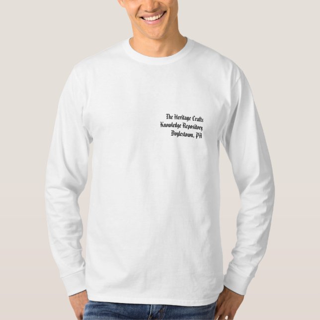 Wissensdatenbank über Kulturgut lange Zeit T-Shirt (Vorderseite)