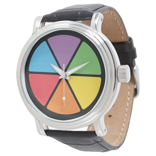 Wissenszweige Armbanduhr (Schrägansicht)