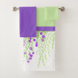 Wisteria Bath Set