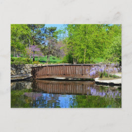 Wisteria Bloom at Loose Park in Kansas City Postkarte