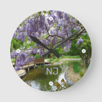 Wisteria blüht. Frankreich