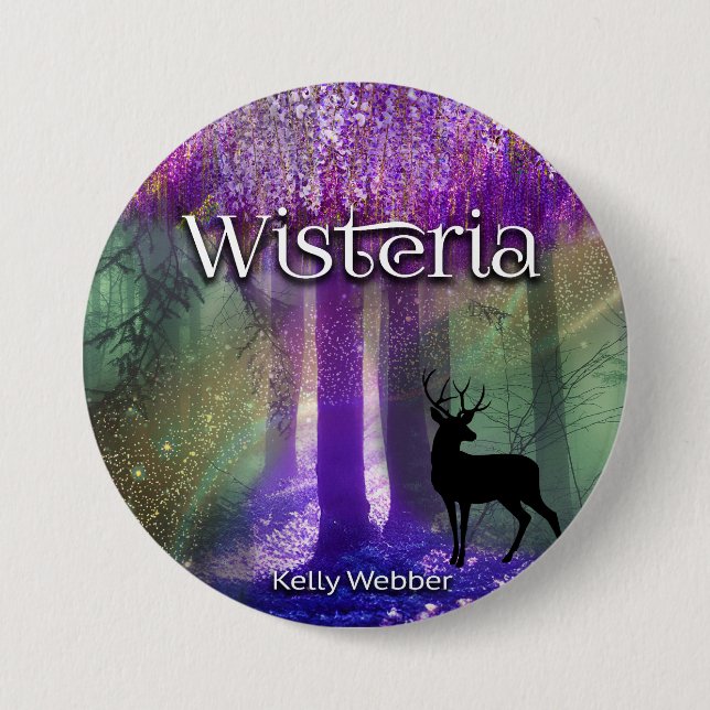 Wisteria Button (Vorderseite)