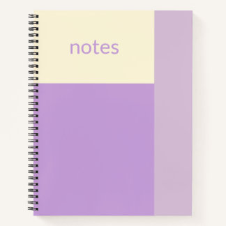 Wisteria Cream Notizbuch