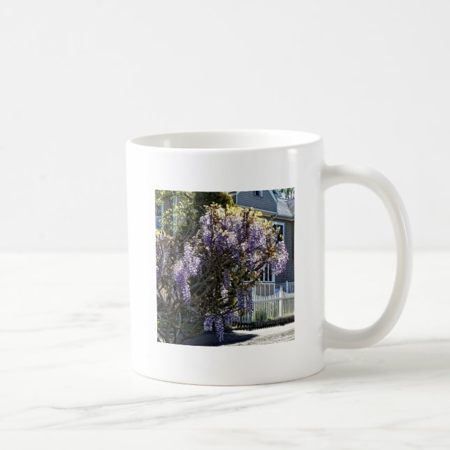 Wisteria in Bloom Kaffeetasse (Rechts)