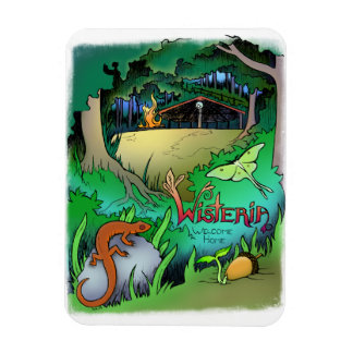 Wisteria Kühlschrank Magnet