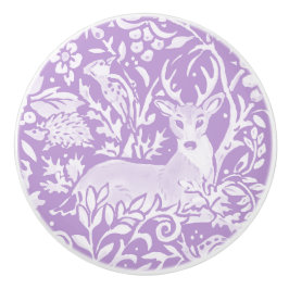 Wisteria Lila Deer Bird Igel Foodland Keramikknauf