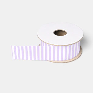 Wisteria Lilac Lavendel Orchid & White Strip Ripsband