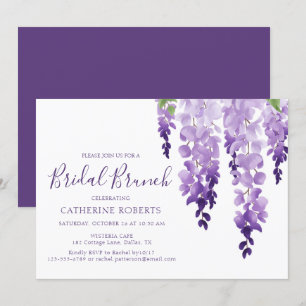 Wisteria Locarno   Bridal Brunch Einladung