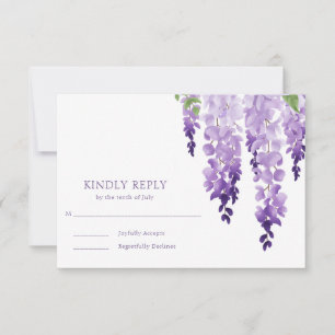 Wisteria Locarno RSVP Karte